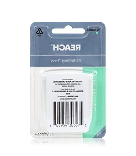Reach Mint Waxed Dental Floss 49.68 m (55 yd) | Shred Resistant Plaque Remover thumbnail 5
