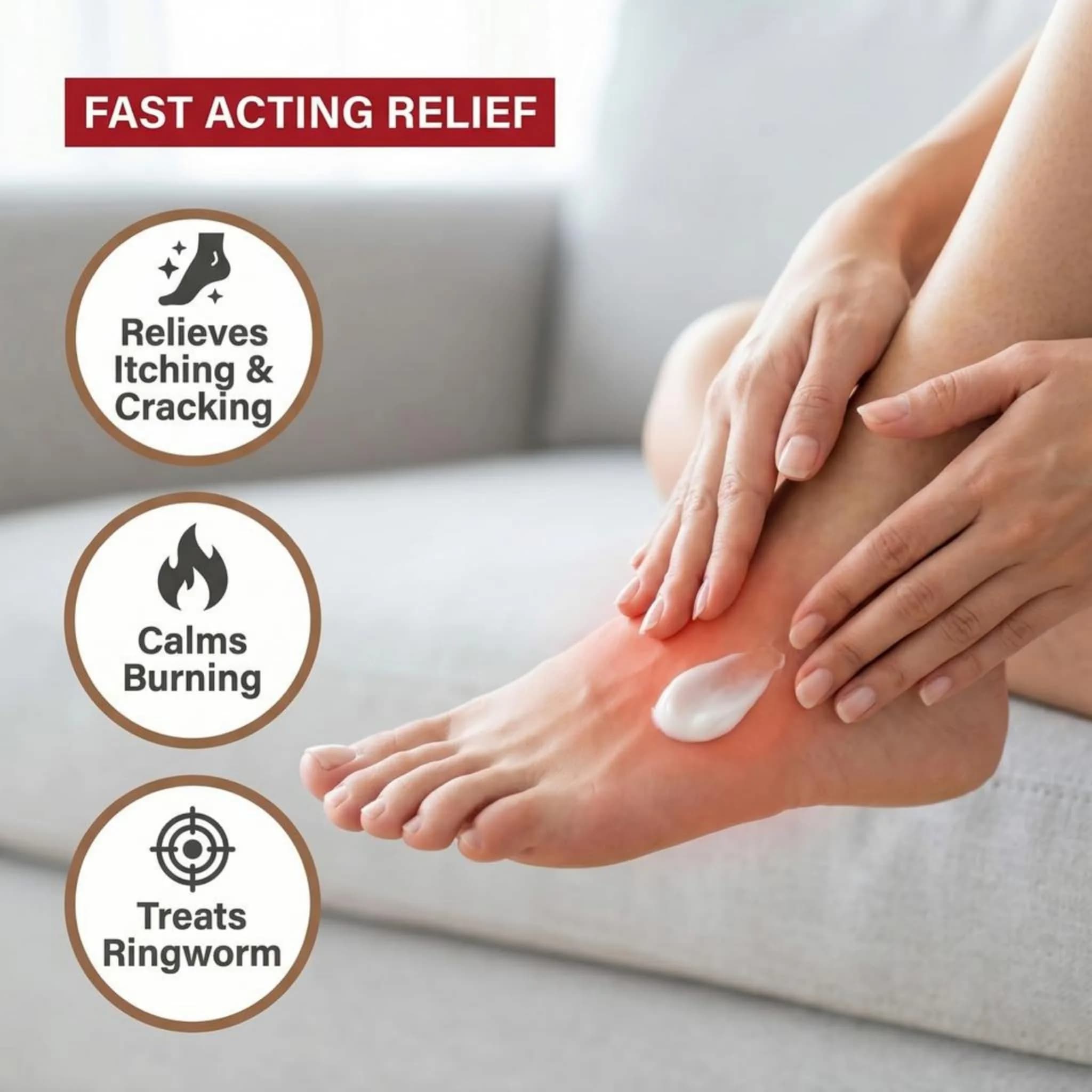 Globe Pharmacy Clotrimazole Cream 1% Antifungal Treatment 28.35 g (1 oz) | Relieves Itching, Burning, Scaling - view 5