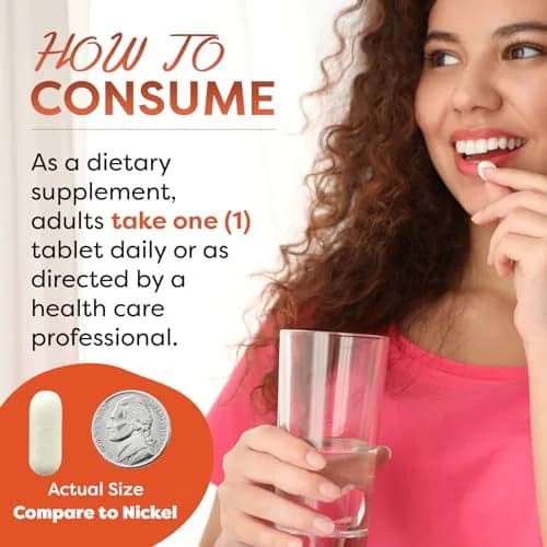 Best Naturals Inositol 1000mg 120 Tablets | Vitamin B8 Supplement for Liver Detox & Cell Communication thumbnail 3