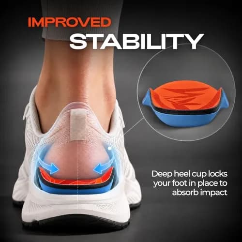 FORM Premium Insoles Heavy Duty 11 Men / 12.5 Women | Support for Heavy Loads & Plantar Fasciitis thumbnail 6