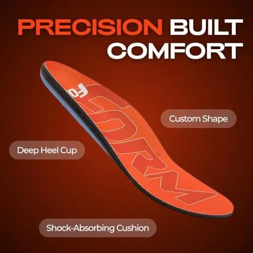 FORM Premium Insoles Heavy Duty Arch Support 14-14.5 Men / 15.5-16 Women | Supports up to 220+ lbs thumbnail 3