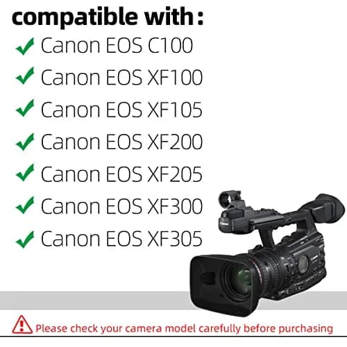 Glorich CA-930 AC Power Adapter for Canon EOS C100 XF100 XF105 XF200 XF205 XF300 XF305 | 8.4V 1.5A | Compact, Certified thumbnail 3