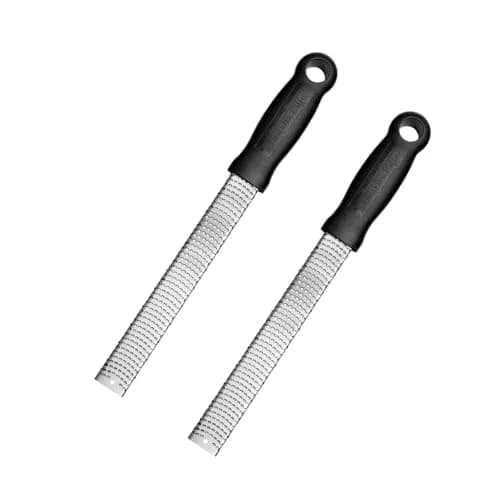 Microplane Classic Twin Pack Zester Grater 25.4 cm (10") | Surgical-Grade Stainless Steel Blade thumbnail 5