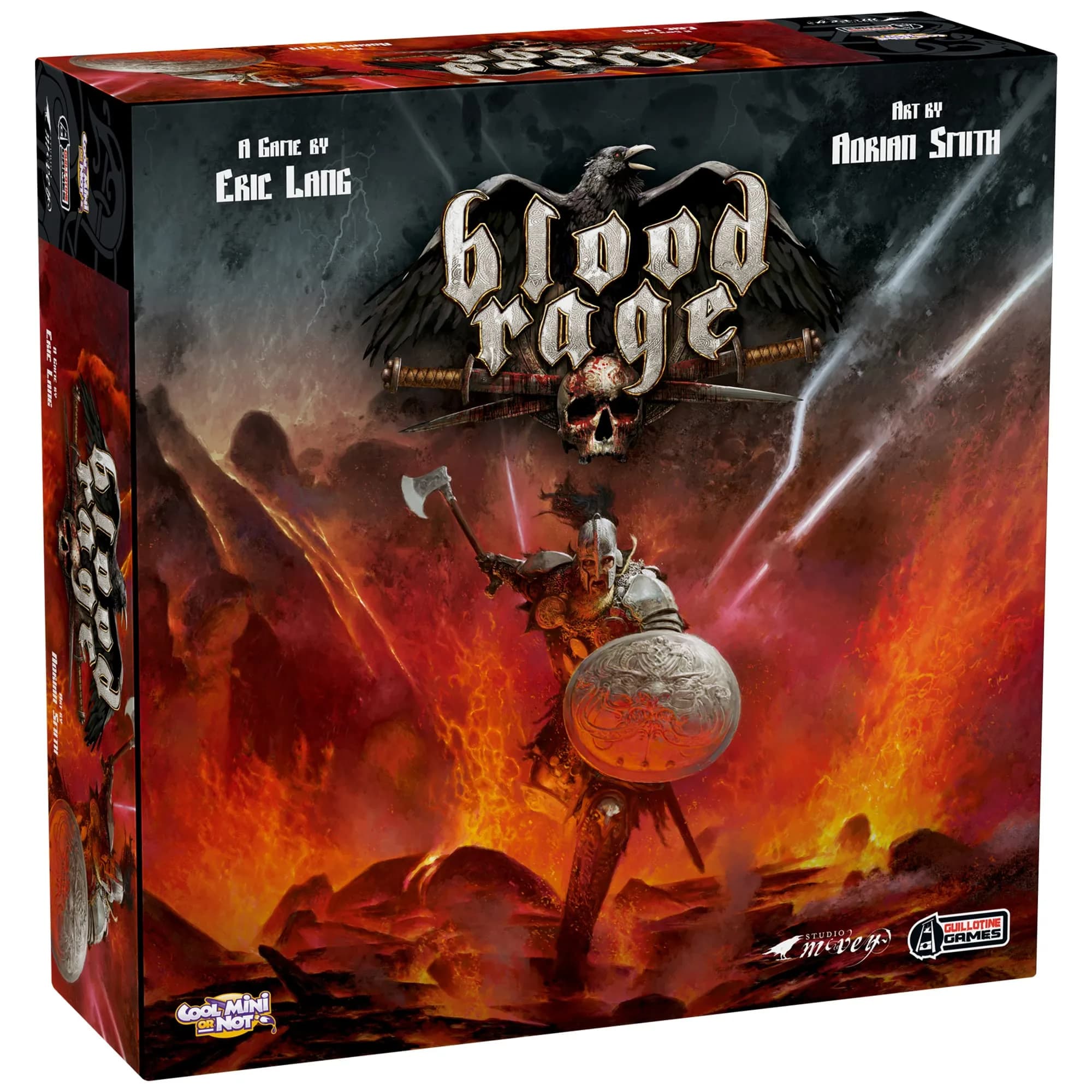 CMON Blood Rage Core Box | Viking Strategy Board Game | 2-4 Players | 60-90 Min | Ages 14+