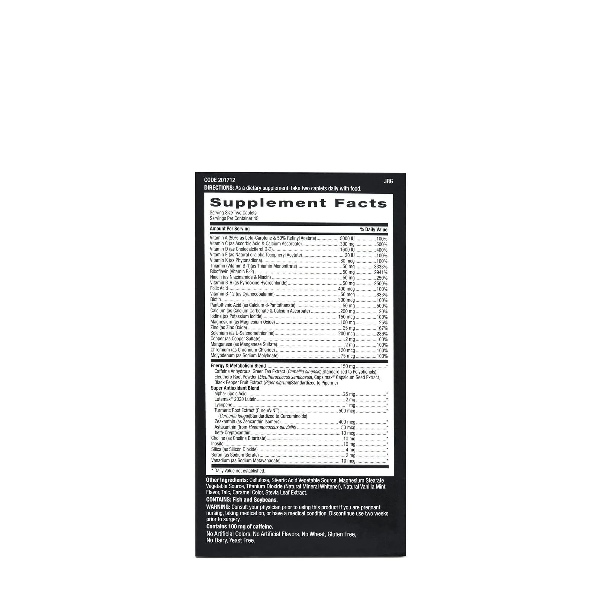 GNC Mega Men Energy & Metabolism Multivitamin 90 Count | Clinically Studied for Men's Health - view 3