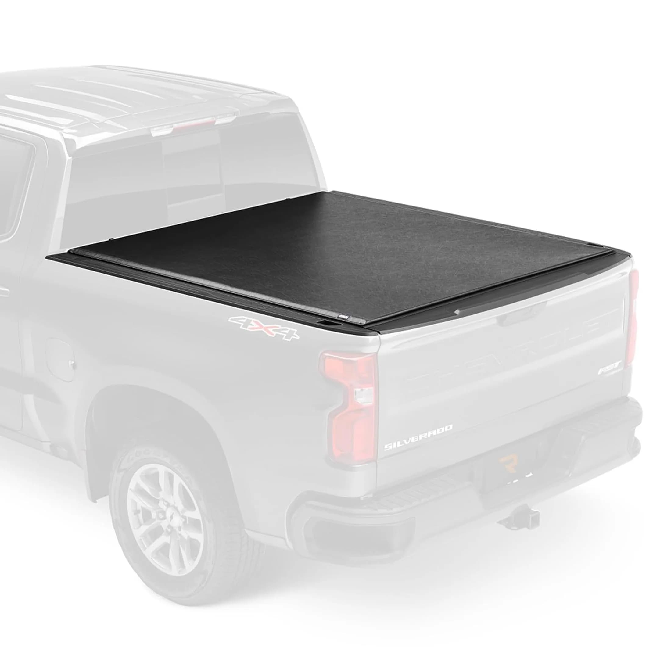 Gator ETX Soft Roll Up Truck Bed Tonneau Cover | Fits 2004-2014 Ford F-150 6' 7" Bed | Weather-Resistant Vinyl