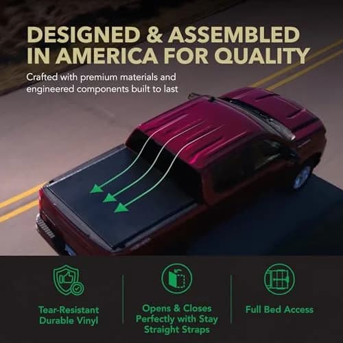 Gator ETX Soft Roll Up Truck Bed Tonneau Cover | Fits 2004-2014 Ford F-150 6' 7" Bed | Weather-Resistant Vinyl thumbnail 5