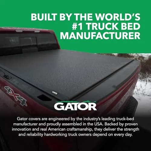 Gator ETX Soft Roll Up Truck Bed Tonneau Cover | Fits 2015-2020 Ford F-150 8' 2" Bed (97.6") | Weather-Resistant Vinyl thumbnail 8