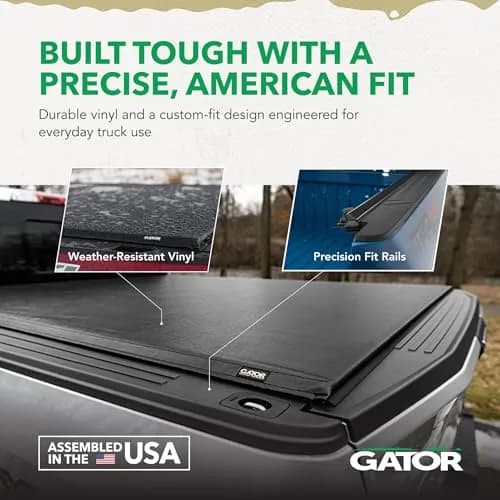 Gator ETX Soft Roll Up Truck Bed Tonneau Cover | Fits 2015-2020 Ford F-150 8' 2" Bed (97.6") | Weather-Resistant Vinyl thumbnail 2