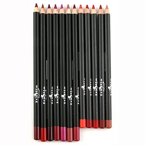 Italia Deluxe Lip Liner Set of 12 | Highly Pigmented, Creamy & Long-Lasting (70-120 chars) thumbnail 1