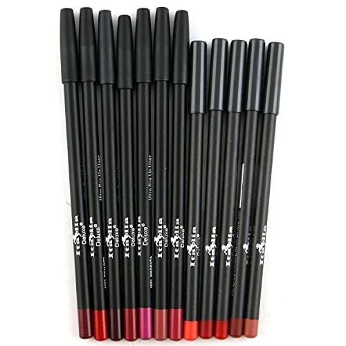 Italia Deluxe Lip Liner Set of 12 | Highly Pigmented, Creamy & Long-Lasting (70-120 chars) thumbnail 2