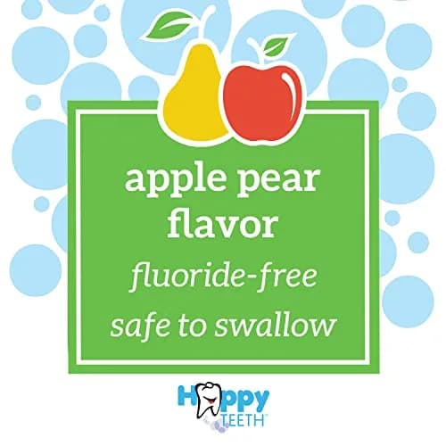 Dr. Brown's Fluoride-Free Baby Toothpaste Apple Pear 40g | Gentle, Safe & Tasty for 0-3Y thumbnail 6