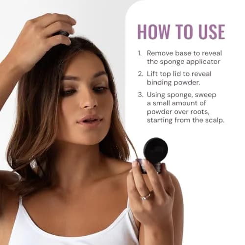 Style Edit Root Touch Up Powder Light Brown | Instant Gray Concealment (70-120 chars) thumbnail 3