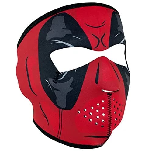 Zanheadgear Full Mask Neoprene Red Dawn | Windproof, Reversible, Adult Unisex (70-120 chars) thumbnail 1