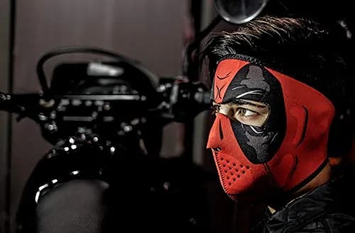 Zanheadgear Full Mask Neoprene Red Dawn | Windproof, Reversible, Adult Unisex (70-120 chars) thumbnail 2