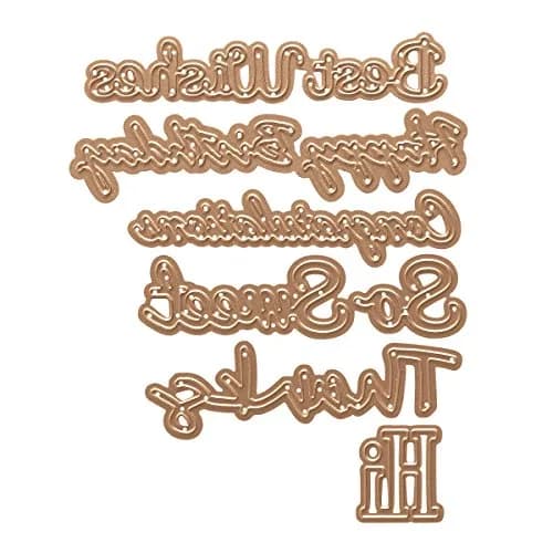 Spellbinders S4-563 Shapeabilities Phrase Set Large Etched Wafer Thin Dies | Cut, Emboss & Stencil 9-Piece Set thumbnail 3