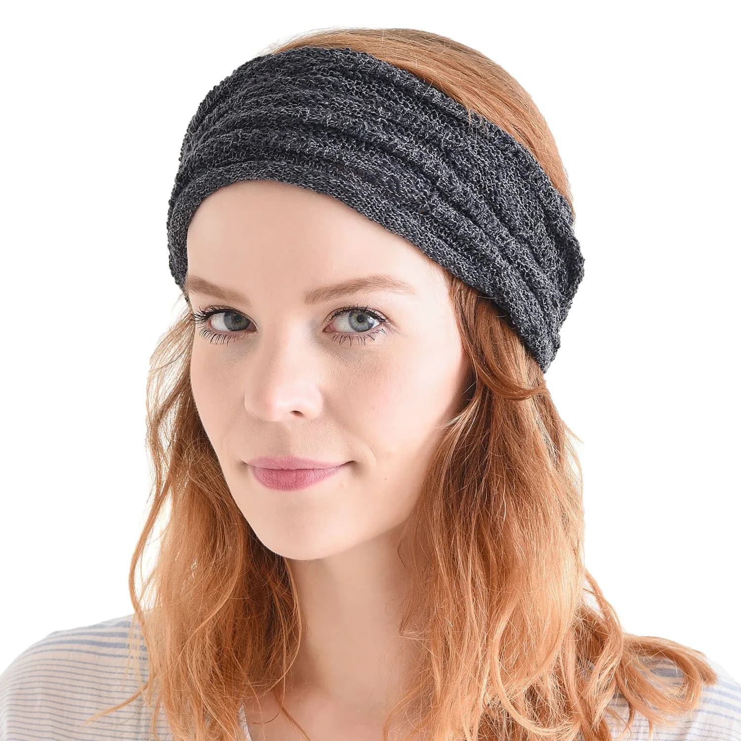 CHARM Headband Lightweight Cotton | Unisex Mesh Hair Accessory for Summer (24x15cm, Fits 56-60cm)