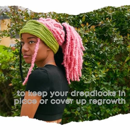CHARM Headband Lightweight Cotton | Unisex Mesh Hair Accessory for Summer (24x15cm, Fits 56-60cm) thumbnail 5