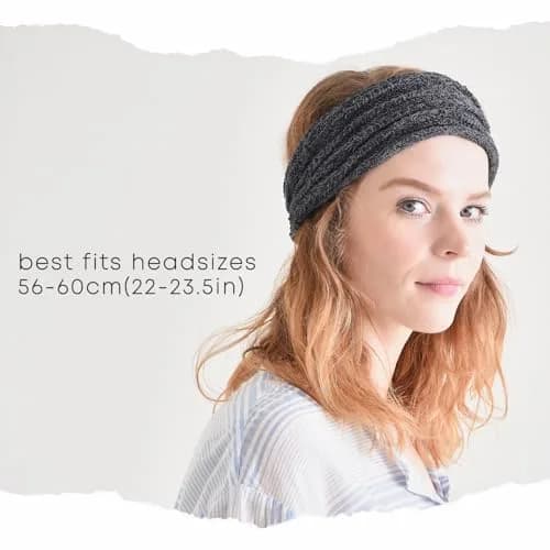 CHARM Headband Lightweight Cotton | Unisex Mesh Hair Accessory for Summer (24x15cm, Fits 56-60cm) thumbnail 7