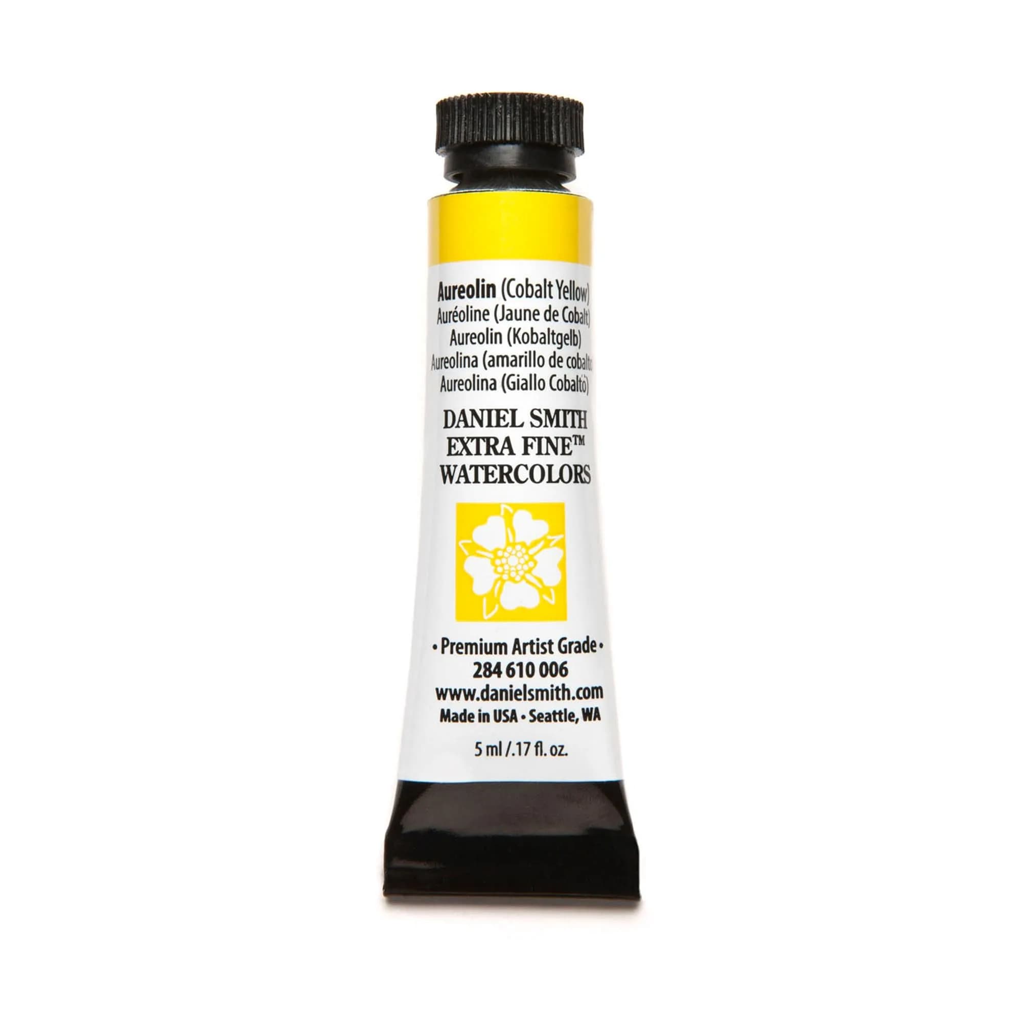 Daniel Smith Extra Fine Watercolor Paint, 5ml Tube, Bloodstone Genuine, 0.17 Fl Oz | Unique mineral pigment, lightfast, granulating watercolor for artists — 0.17 Fl Oz