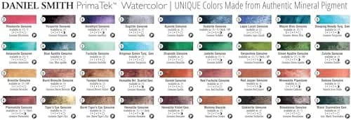 Daniel Smith Extra Fine Watercolor Paint, 5ml Tube, Bloodstone Genuine, 0.17 Fl Oz | Unique mineral pigment, lightfast, granulating watercolor for artists thumbnail 4