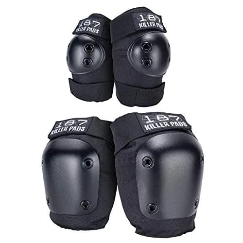 187 Killer Pads Impact Protection Gear Knee & Elbow Pads Small/Medium | Trusted by Top Skaters thumbnail 1