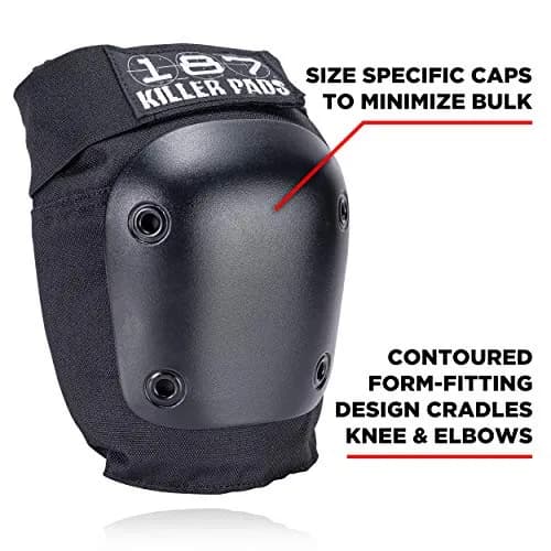 187 Killer Pads Impact Protection Gear Knee & Elbow Pads Small/Medium | Trusted by Top Skaters thumbnail 2