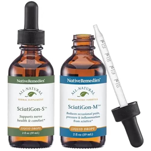 Native Remedies Complete SciatiGon ComboPack | Natural Sciatic Nerve Relief for Adults & Seniors thumbnail 1