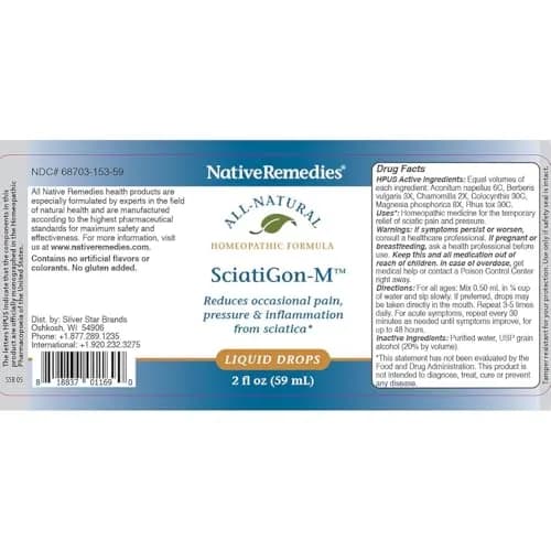 Native Remedies Complete SciatiGon ComboPack | Natural Sciatic Nerve Relief for Adults & Seniors thumbnail 5