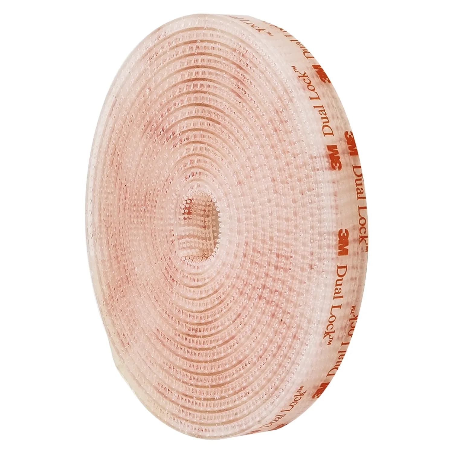 3M SJ3560 250 Clear Reclosable Fastener Tape 1.27 cm (0.5 in) x 1.83 m (6 ft) | Strong Adhesive for Removable Components — 1/2 in x 6 Ft