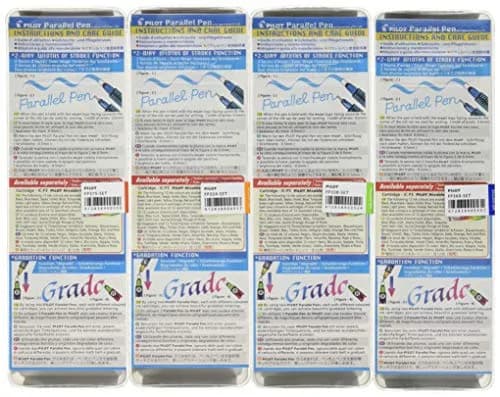 PILOT Parallel Calligraphy Pen Set with 4 Nib Sizes & Bonus Ink Cartridge (1.5mm, 2.4mm, 3.8mm, 6mm) thumbnail 2