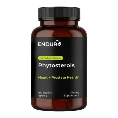 Endurance Products Phytosterols 450mg | Cholesterol & Prostate Support, 180 Tablets thumbnail 1
