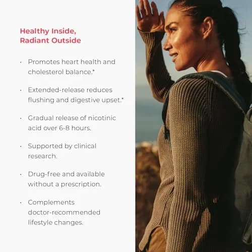 Endurance Products ENDUR-ACIN® Extended Release Niacin 750mg | Heart & Cholesterol Support (112-120 chars) thumbnail 4