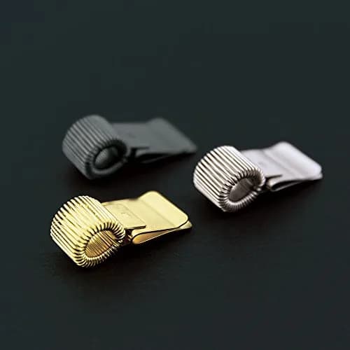 Midori Silver Clip Porta Pen Holder | 7 cm (2.76 inches) Diameter thumbnail 4