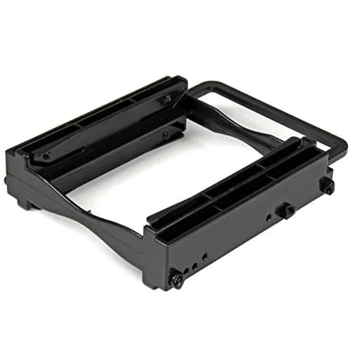 StarTech.com Dual 2.5in SSD HDD to 3.5in Tool-Less Bracket (BRACKET225PT) | Mount Two Drives in One Bay thumbnail 1