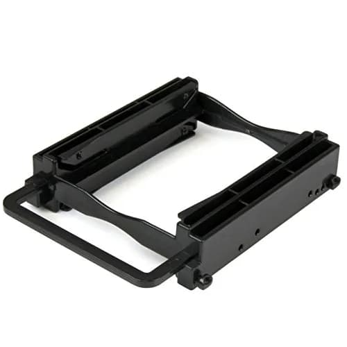 StarTech.com Dual 2.5in SSD HDD to 3.5in Tool-Less Bracket (BRACKET225PT) | Mount Two Drives in One Bay thumbnail 2