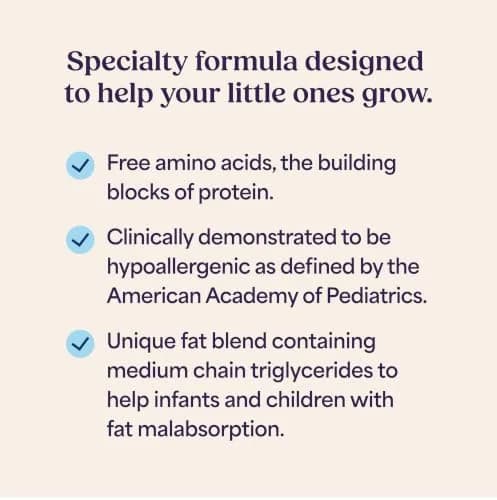 Alfamino Infant Formula, Amino Acid Based, with Iron, 14.1 oz | Hypoallergenic for 0-12 Months, Lactose & Gluten-Free thumbnail 5