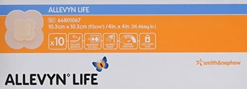 Smith & Nephew ALLEVYN Life Wound Dressing 4" x 4" | Pressure Distribution & Minimal Pain (110 characters) thumbnail 3