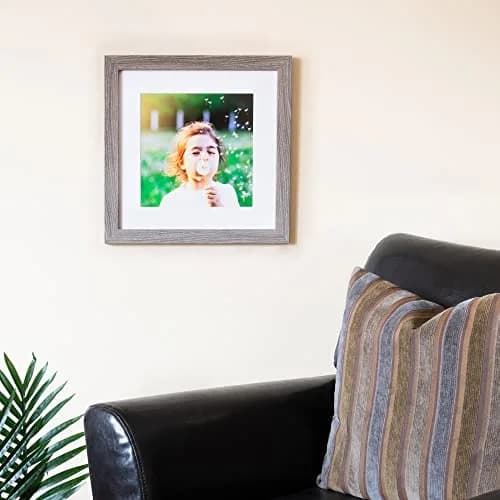 ArtToFrames Gray Oak Poster Frame 21.5 cm (8.5 x 18 Inch) | Custom Made for 6x16 Inch Photos thumbnail 2
