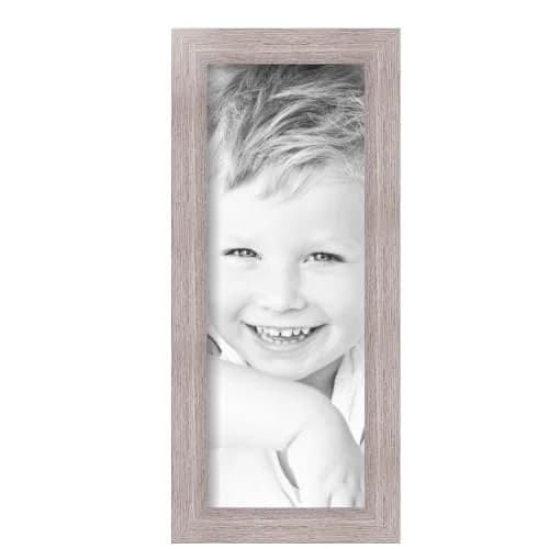 ArtToFrames Gray Oak Poster Frame 21.5 cm (8.5 x 18 Inch) | Custom Made for 6x16 Inch Photos thumbnail 3