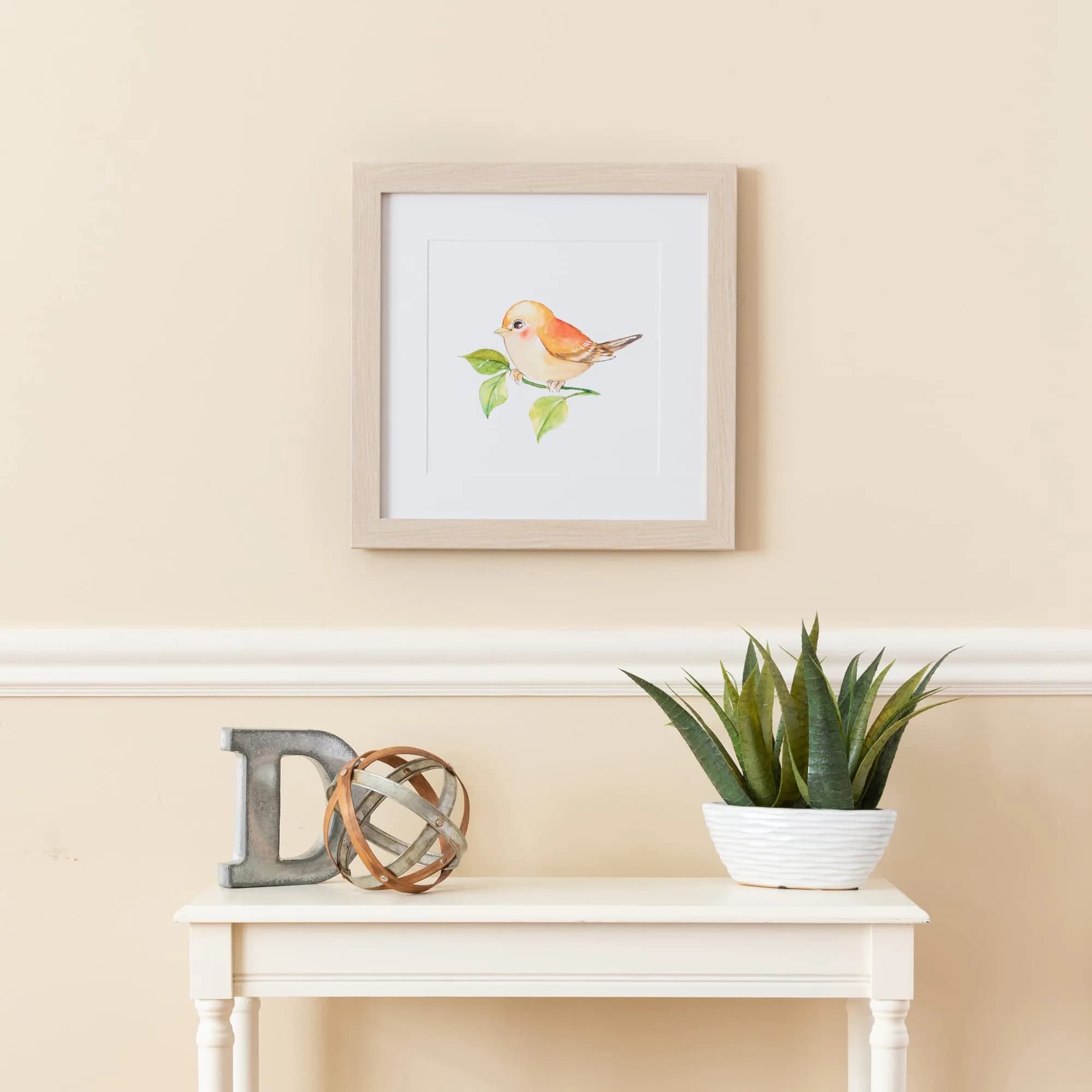 ArtToFrames Natural Oak Poster Frame 4x25 Inch (10cm x 63.5cm) | Custom Made for Wall or Tabletop Display - view 2