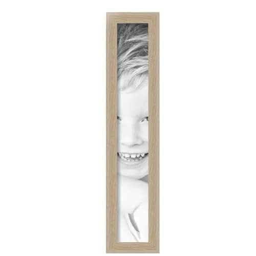 ArtToFrames Natural Oak Poster Frame 4x25 Inch (10cm x 63.5cm) | Custom Made for Wall or Tabletop Display thumbnail 3