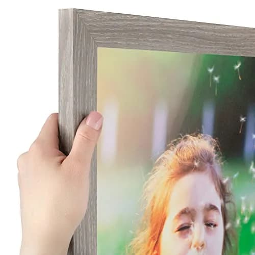 ArtToFrames Gray Oak Picture Frame 6x23 Inch (15x58 cm) | Custom Poster Frame with Acrylic thumbnail 1