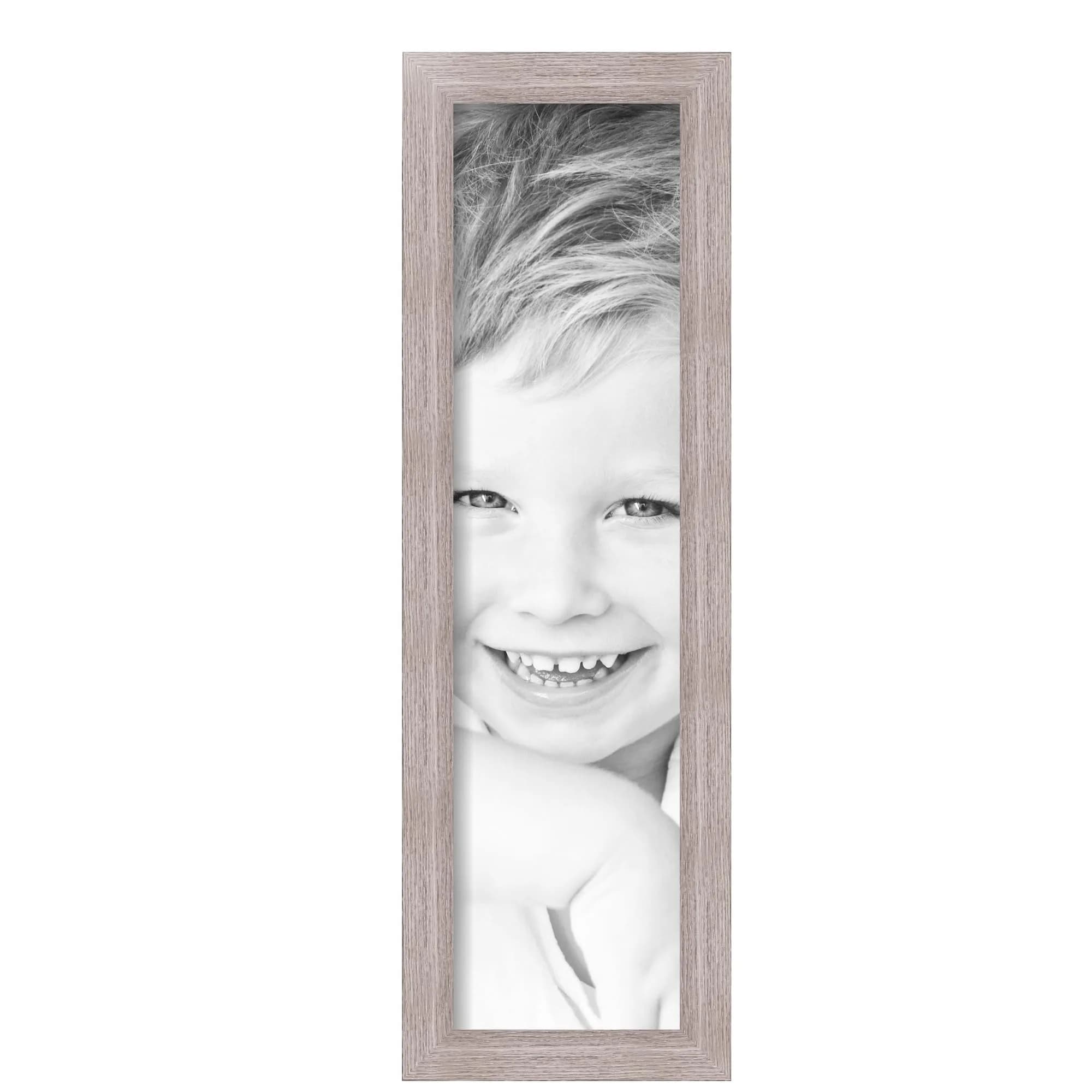 ArtToFrames Gray Oak Picture Frame 6x23 Inch (15x58 cm) | Custom Poster Frame with Acrylic - view 3