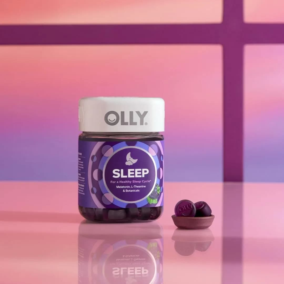 OLLY Restful Sleep Gummy Supplement Blackberry Zen Flavor with Melatonin & L-Theanine, 50 Count | Supports Healthy Sleep Cycle - view 9
