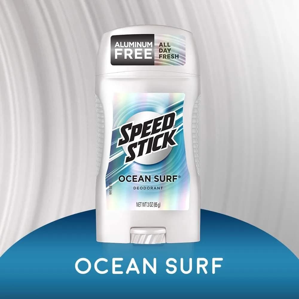 Speed Stick Clear Deodorant for Men, Ocean Surf Scent, 85g (3 oz) | All Day Odor Protection - view 3