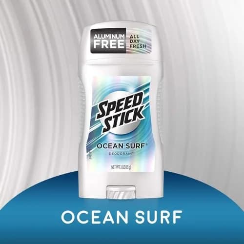 Speed Stick Clear Deodorant for Men, Ocean Surf Scent, 85g (3 oz) | All Day Odor Protection thumbnail 3