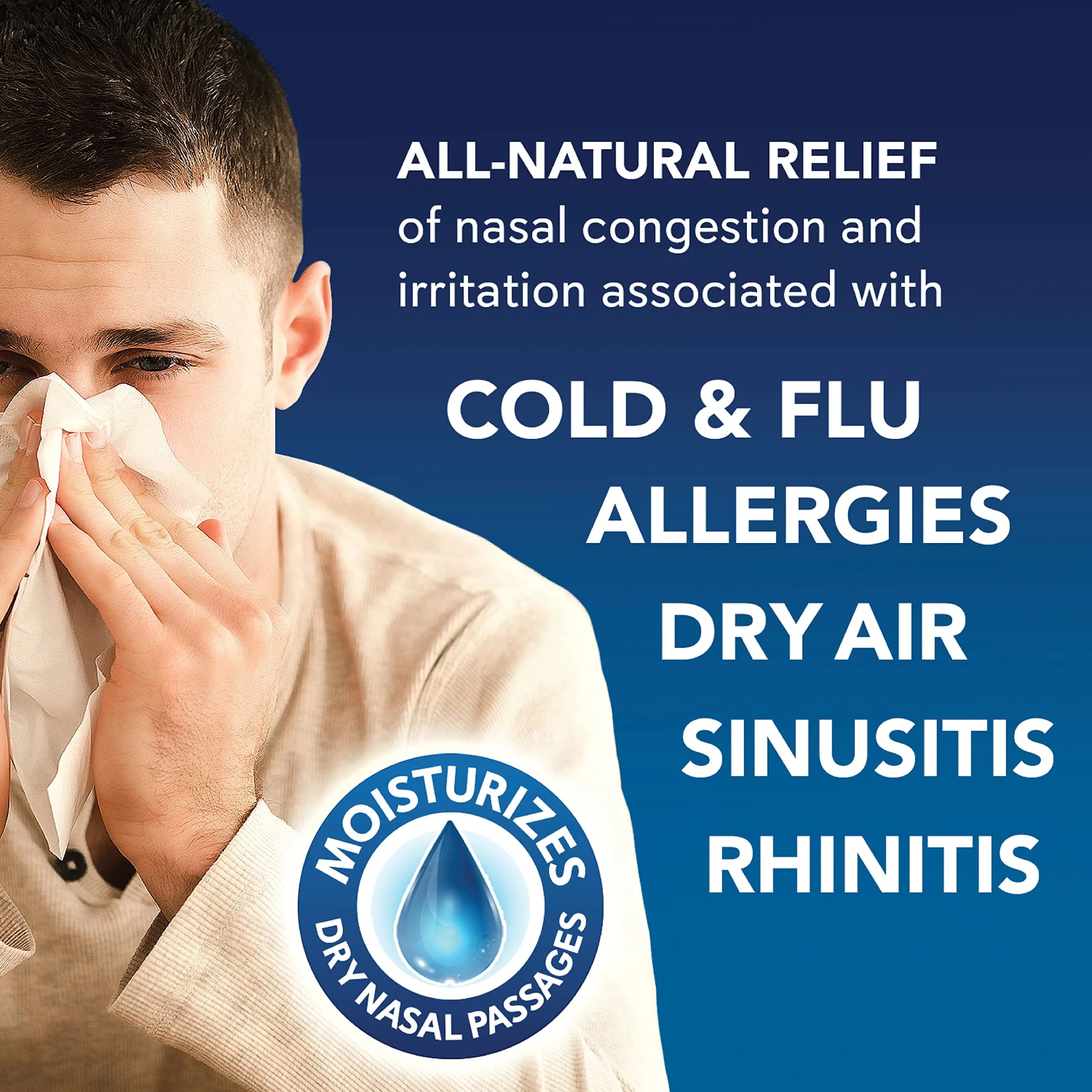 SinuCleanse Soft Tip Micro-Filtered Sinus Rinse Kit with 30 Saline Packets | All-Natural Filtered Nasal Wash System Relieves Nasal Congestion - view 5