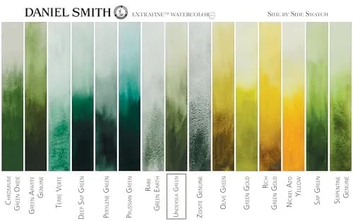 Daniel Smith Extra Fine Watercolors Tube, 5ml, Undersea Green | Lightfast, Unique Artist Colors thumbnail 4