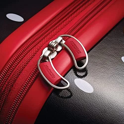 American Tourister Disney Hardside Luggage 21-Inch | Minnie Mouse Red Bow, Lightweight ABS thumbnail 5